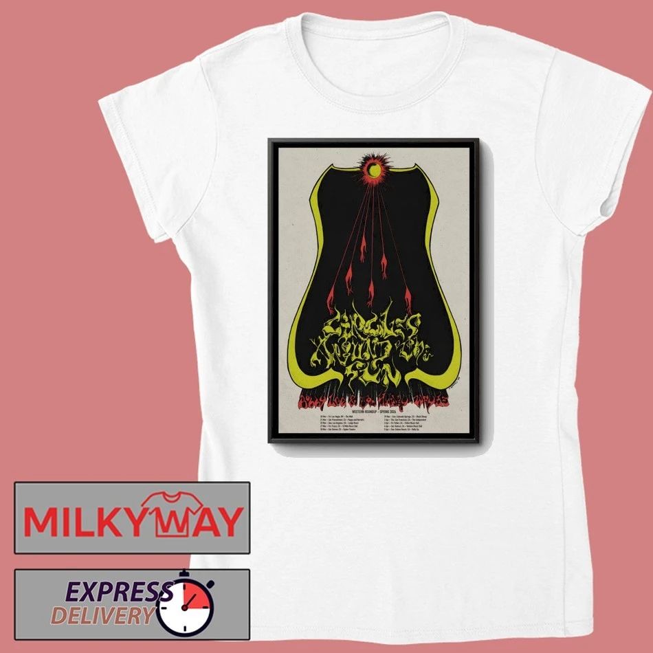 Circles Around The Sun Spring 2026 Western Roundup Tour Poster shirt