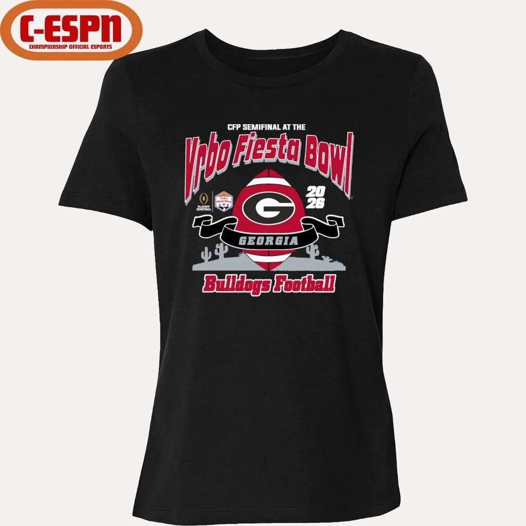 Georgia Bulldogs Vrbo Fiesta Bowl Bound T-Shirt