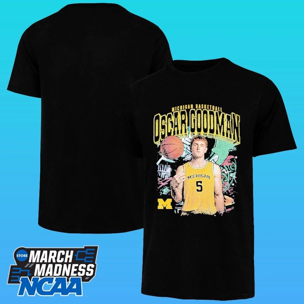 Michigan Wolverines Basketball Oscar Goodman Shirt