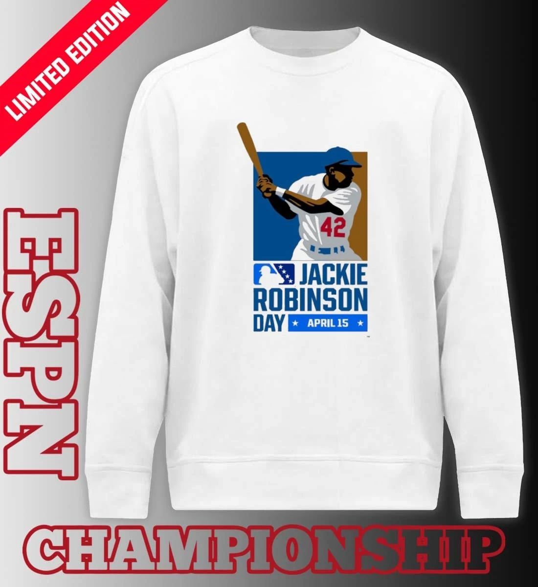 Jackie Robinson Day Dodgers April 15 shirt
