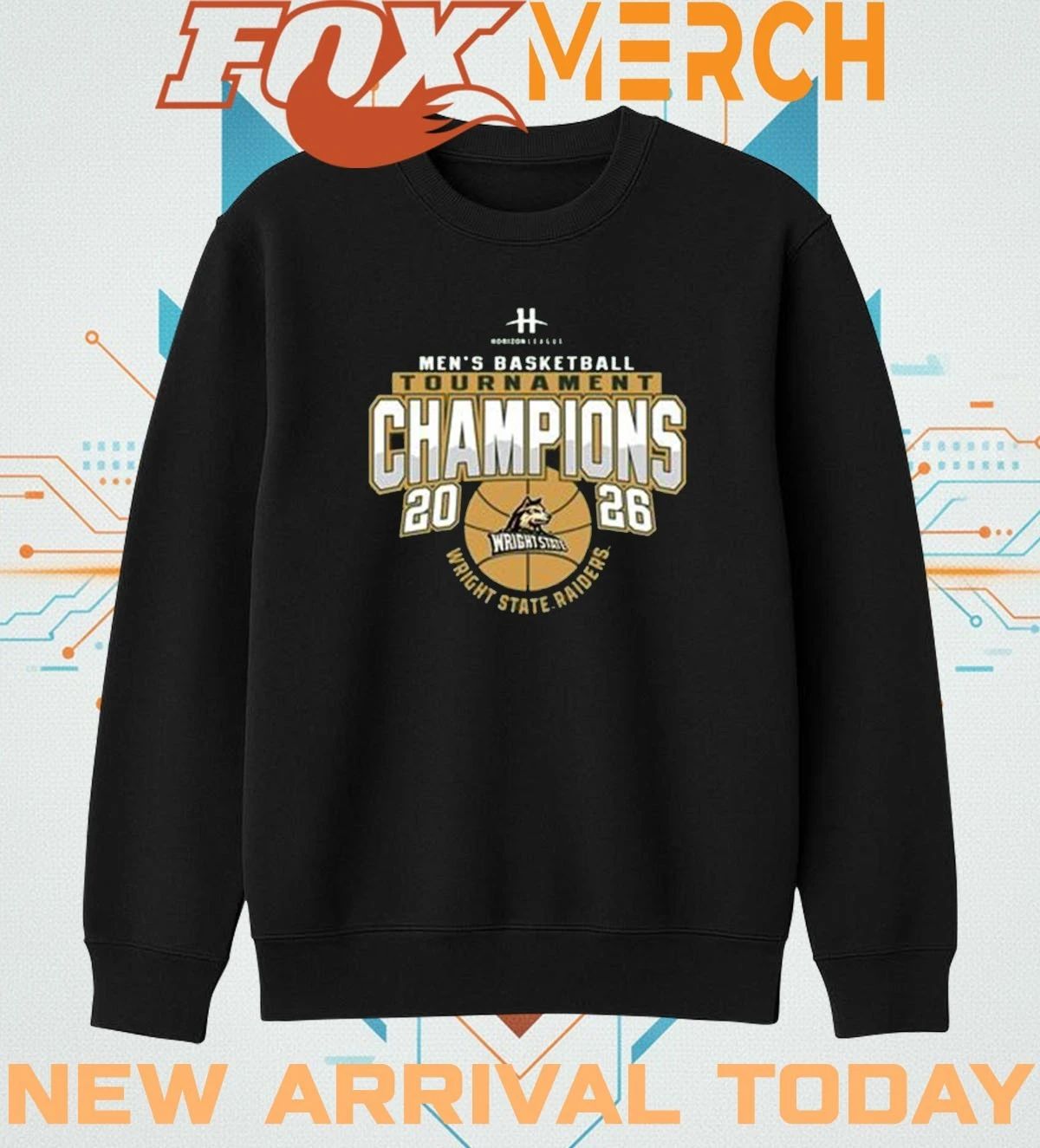 Wright State Raiders 2026 Men’s Basketball Tournament Champions t-shirt