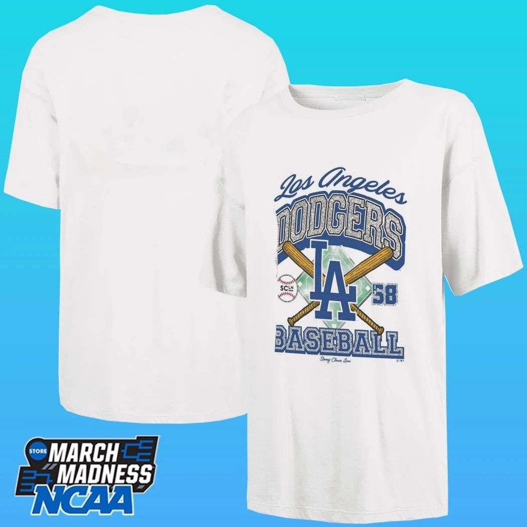 Los Angeles Dodgers ’47 x Stoney Clover Lane Women’s Crossover Shirt