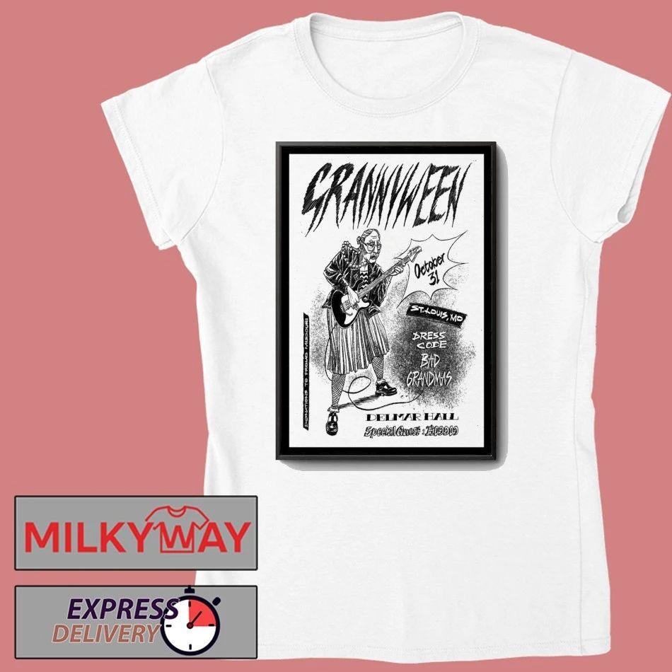 Grannyween October 31 2025 Delmar Hall, St. Louis, MO Poster shirt
