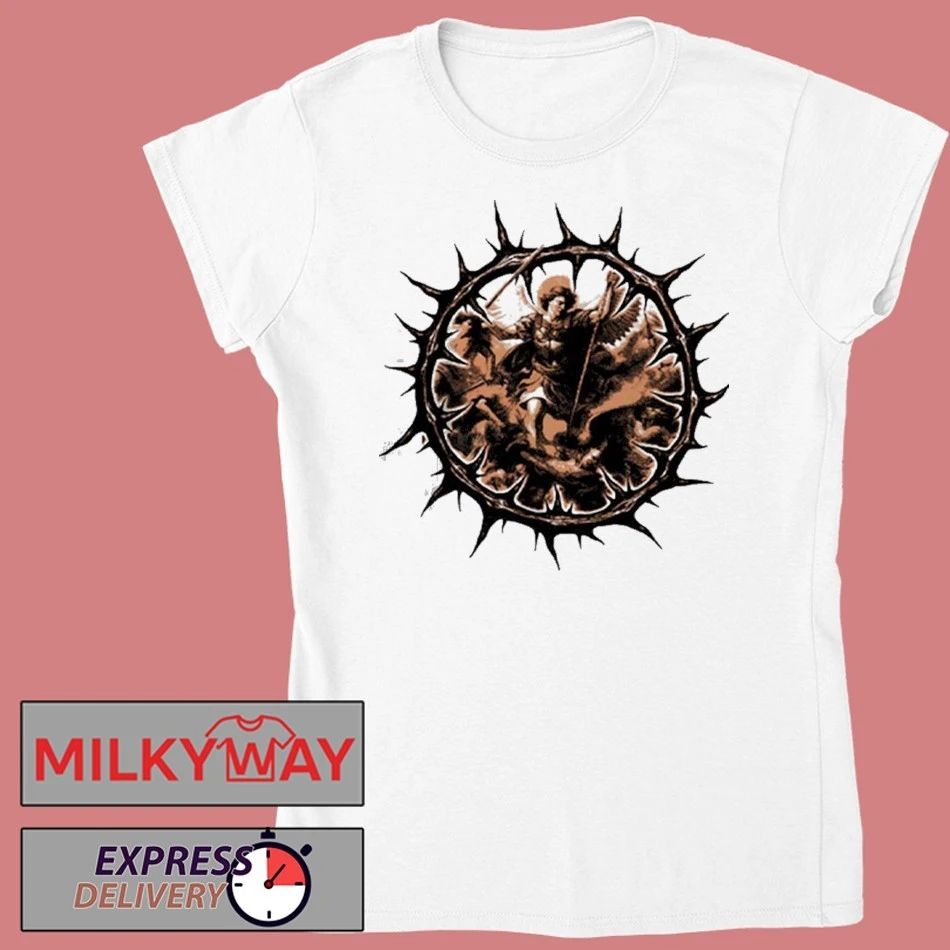Guilt Trip Armour Of Angels Album Merch Bundle White T-Shirt