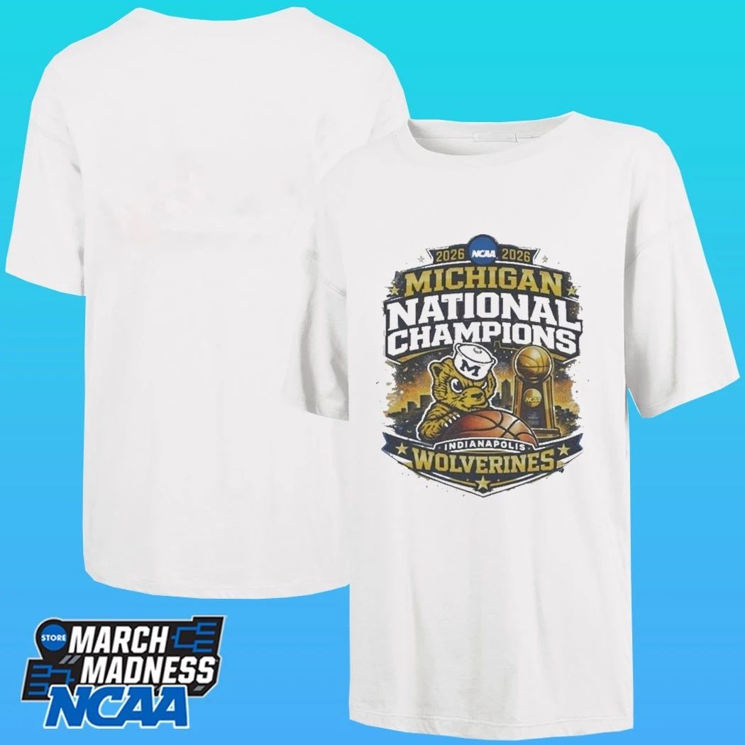 Michigan Wolverines National Champions 2026 Final Four Indianapolis Shirt