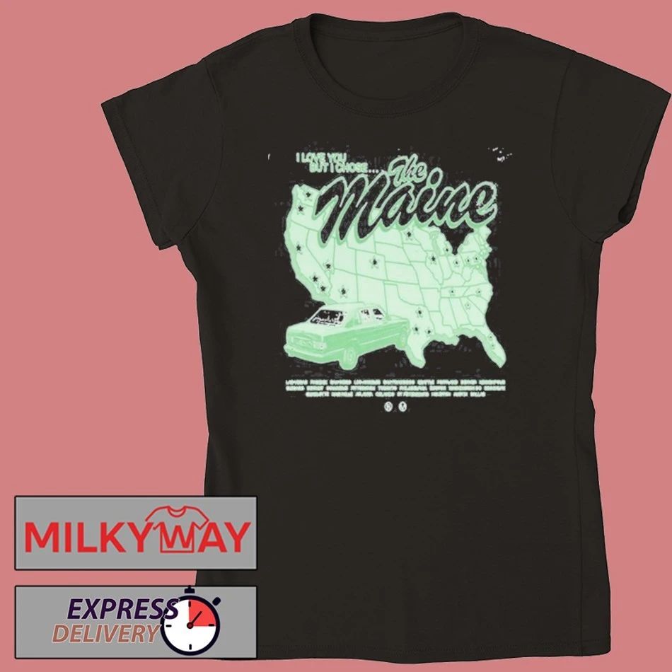 The Maine North America Tour 2026 White shirt