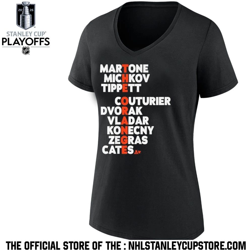 Philadelphia Hockey The Orange Names shirt