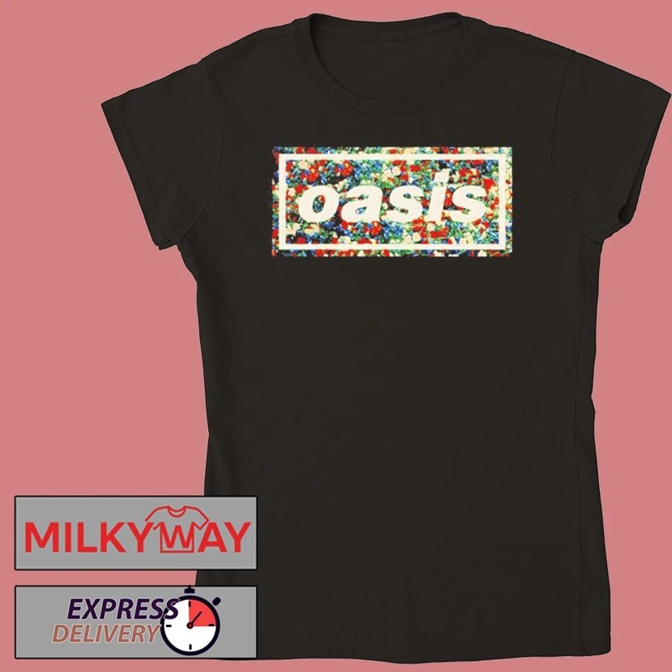 Oasis Don’t Look Back in Anger Decca Logo Carnation shirt