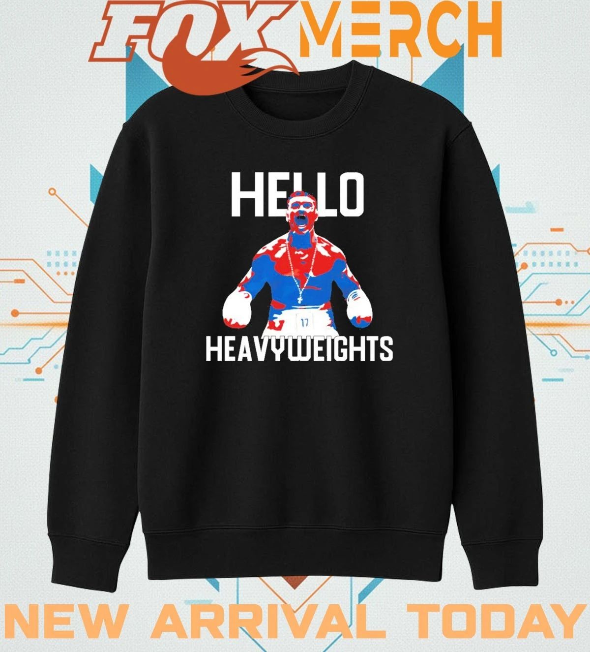 Oleksandr Usyk hello heavyweights t-shirt