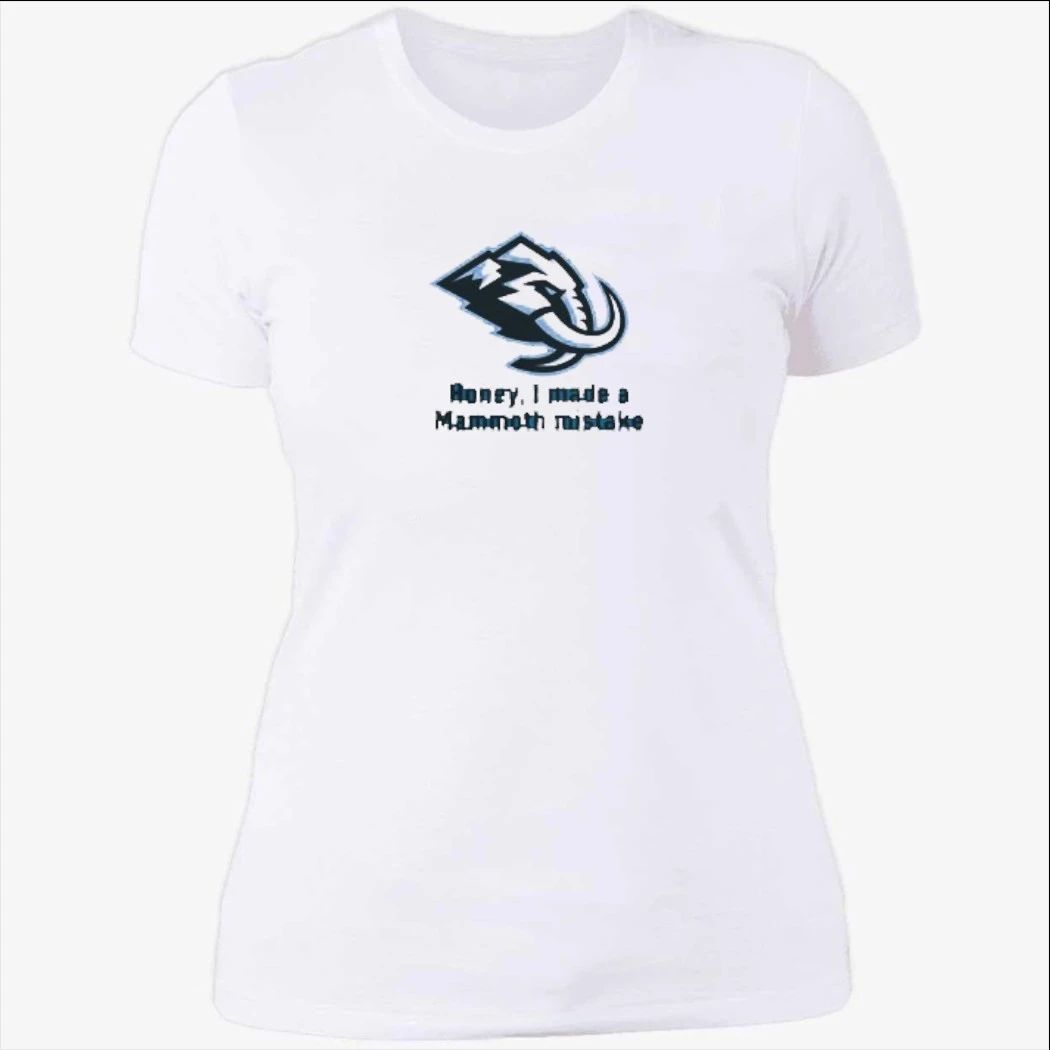 Mike Vrabel Honey I Made a Mammoth Mistake Shirt