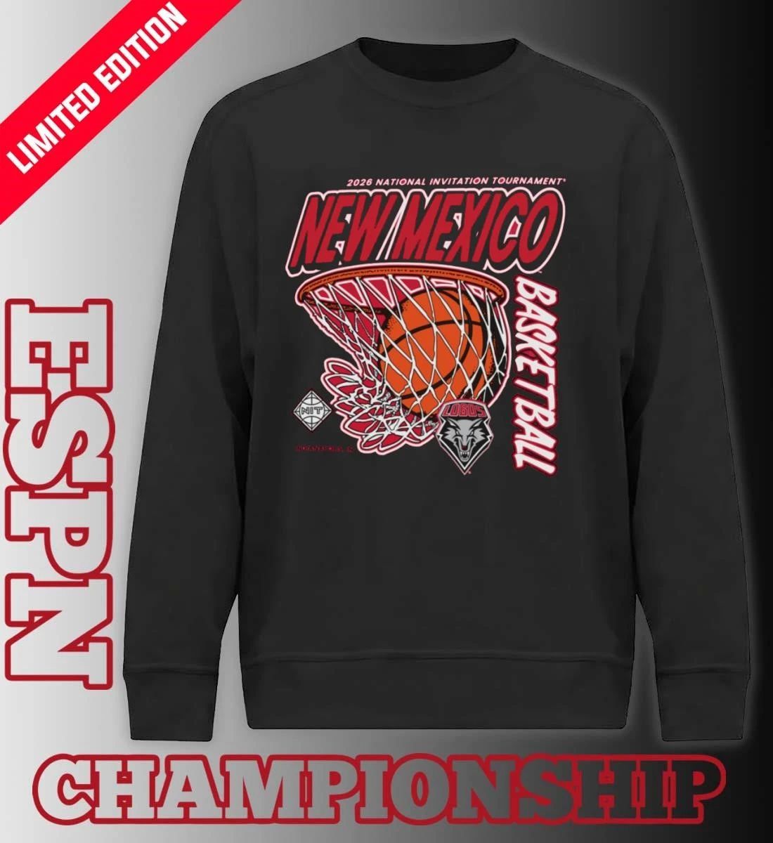 New Mexico Lobos 2026 Division I Men’s Basketball Postseason NIT Shirt