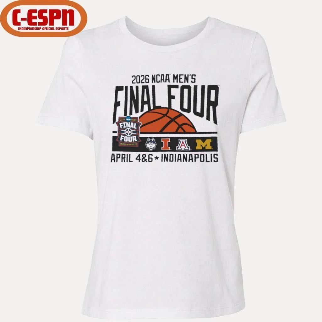 2026 NCAA Men’s Final Four April 4 & 6 Indianapolis T-Shirt