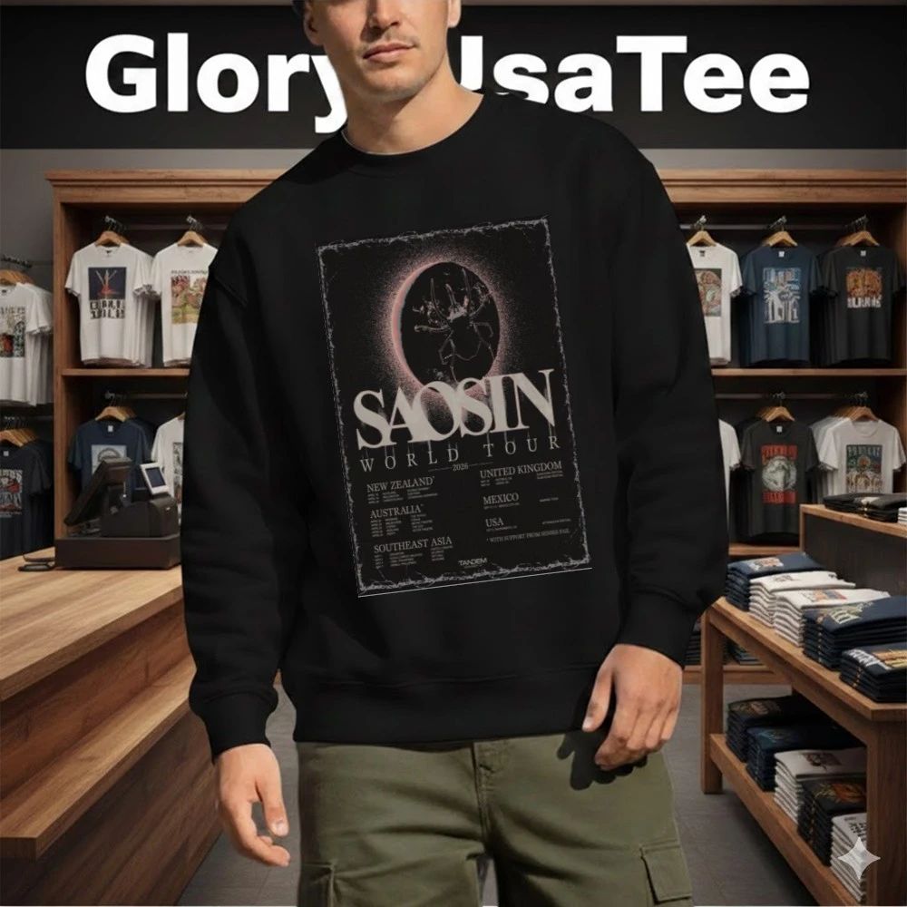 Saosin World Tour 2026 Poster Shirt