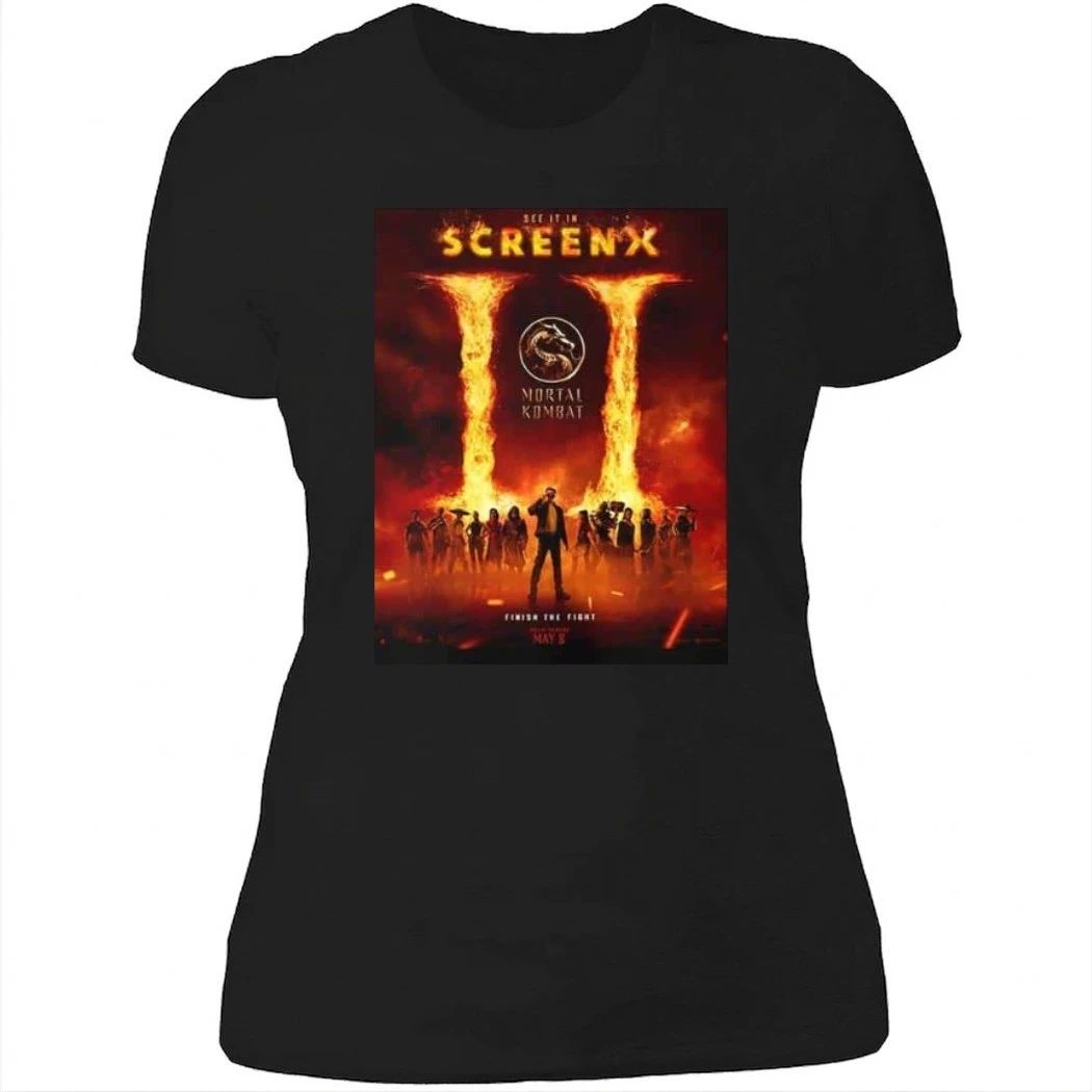 Mortal Kombat II Screen X Poster Only In Theaters May 8-2026 Shirt
