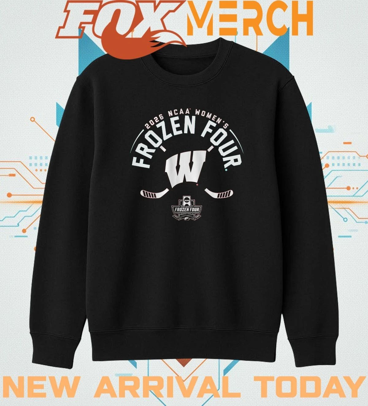 Wisconsin Women’s Hockey 2026 Frozen Four t-shirt