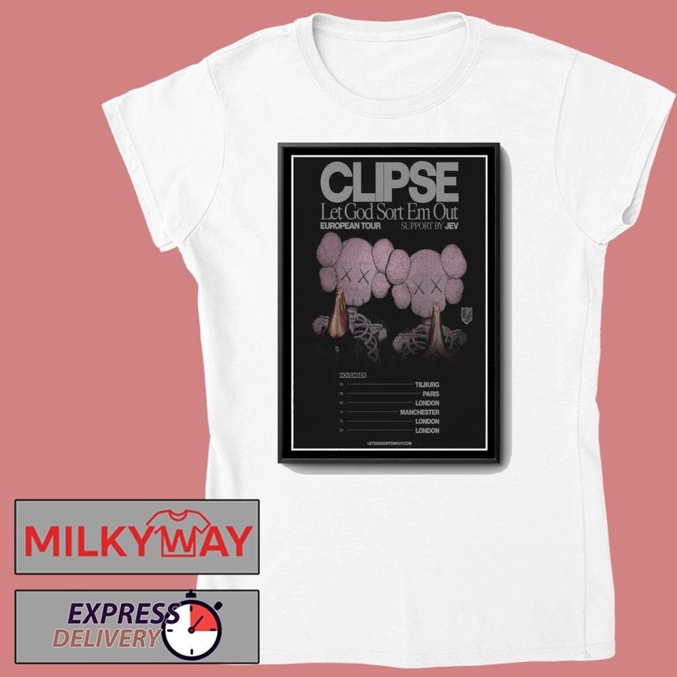 Clipse European Tour Nov 2025 Poster shirt