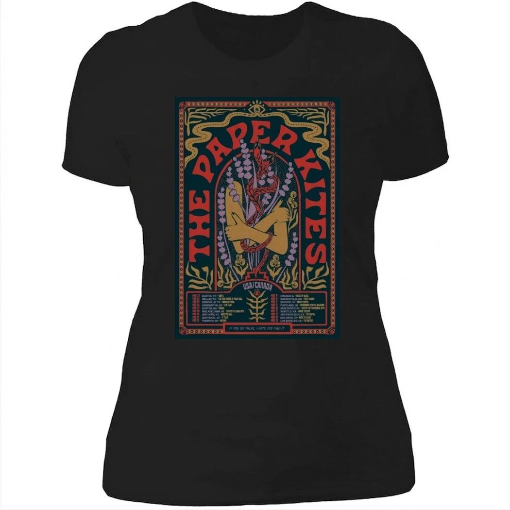 The Paper Kites USA Canada 2026 Shows Poster Shirt