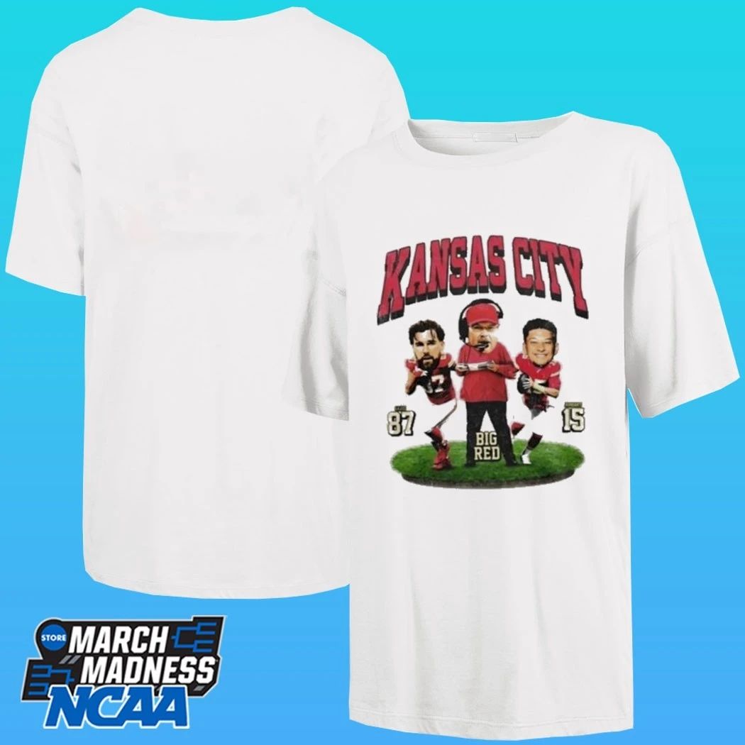 Big Head Mahomes Kelce Reid Kansas City Shirt