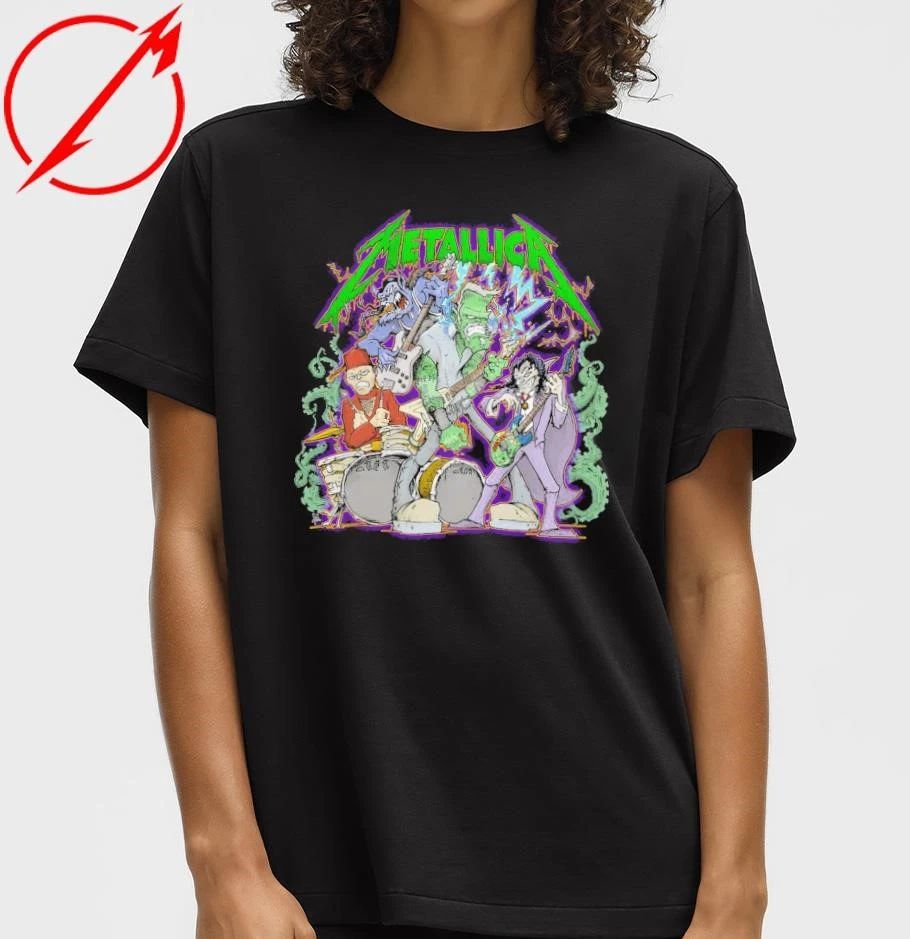 Metallica Squindo’s 2025 Halloween Band T-Shirt