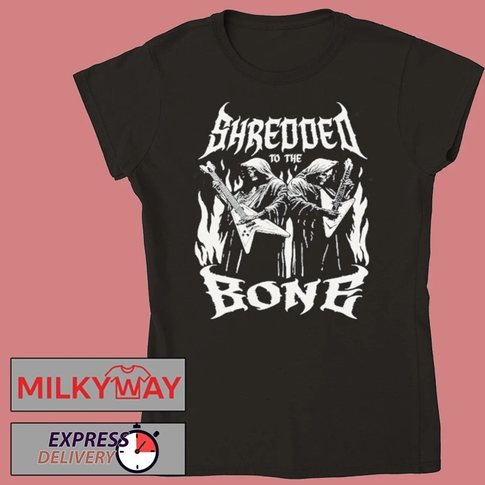 Shredded To The Bone Black shirt