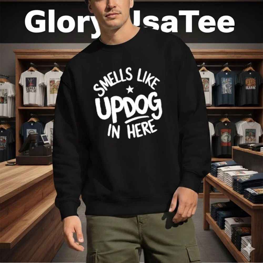 Shrinking Jimmy Smells Like Updog In Here Shirt
