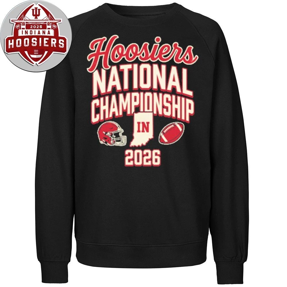 Iu Football – Cfp National Championship Helmet 2026 T-Shirt