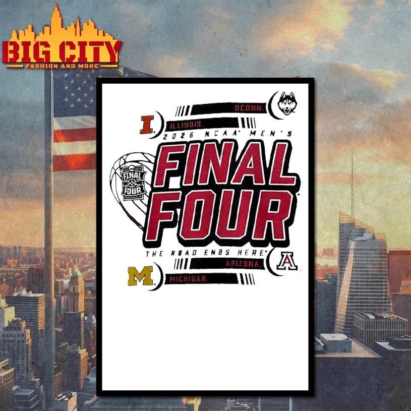 Final Four 2026 NCAA Men’s Basketball March Madness logos Shirt