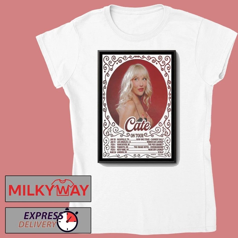 Cate Tour 2026 Poster shirt