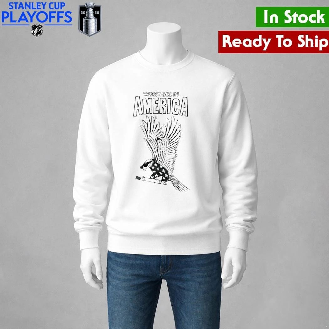 Worst Girl In America Slayyyter Wgias Eagle Shirt