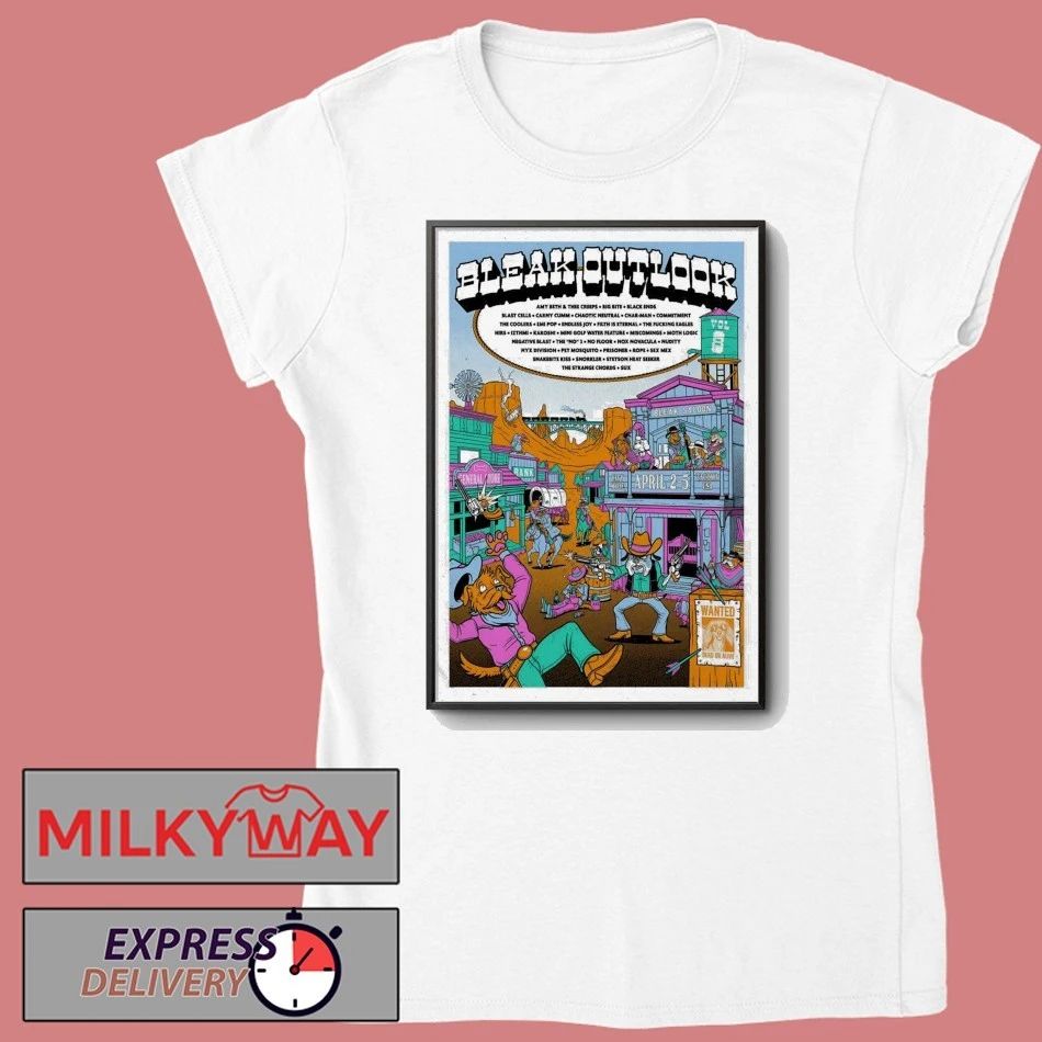Bleak Outlook Vol Tacoma WA 8 4 2-4 5 2026 Poster shirt