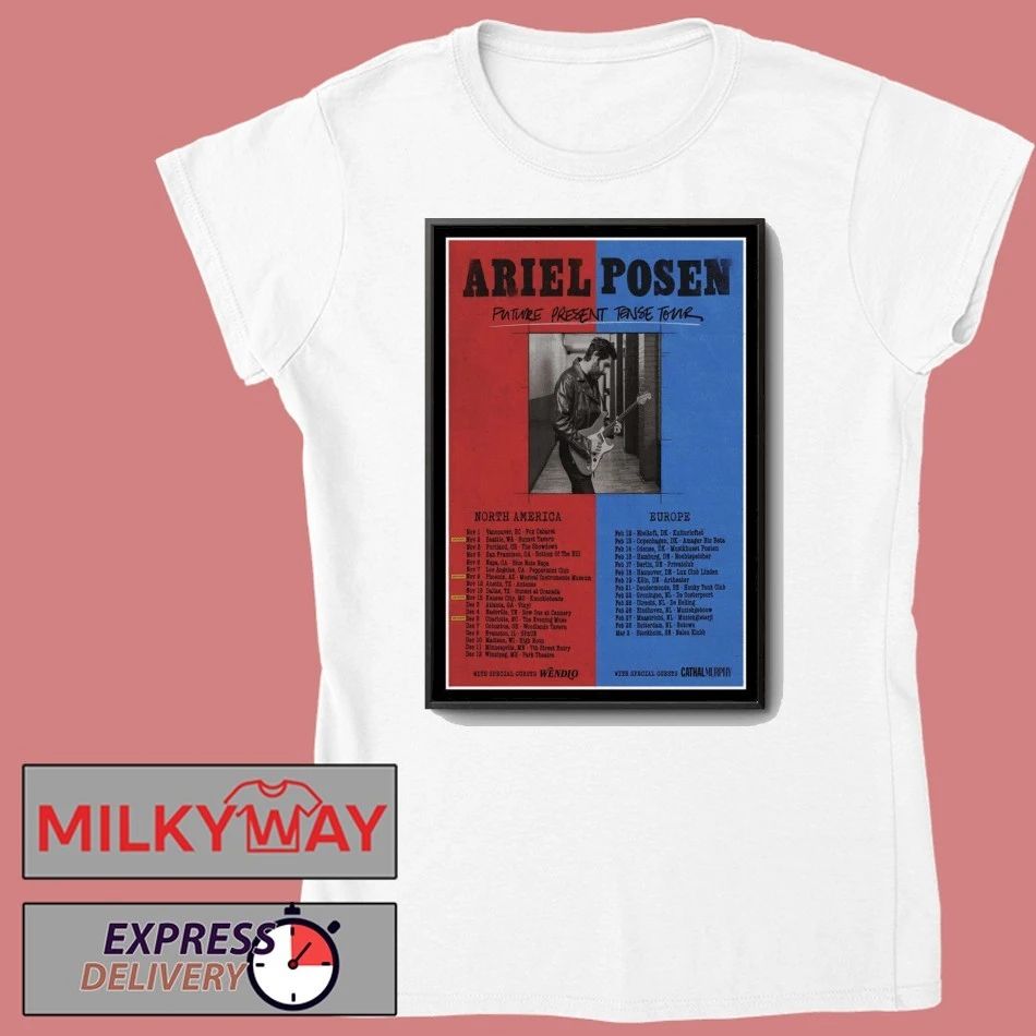 Ariel Posen Tour North America 2025 And Europe 2026 Poster shirt