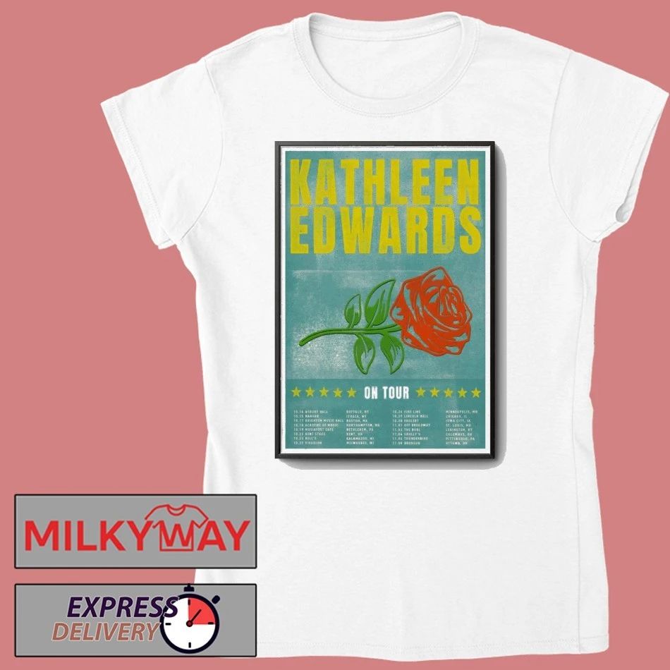 Kathleen Edwards On Tour 25 Poster shirt