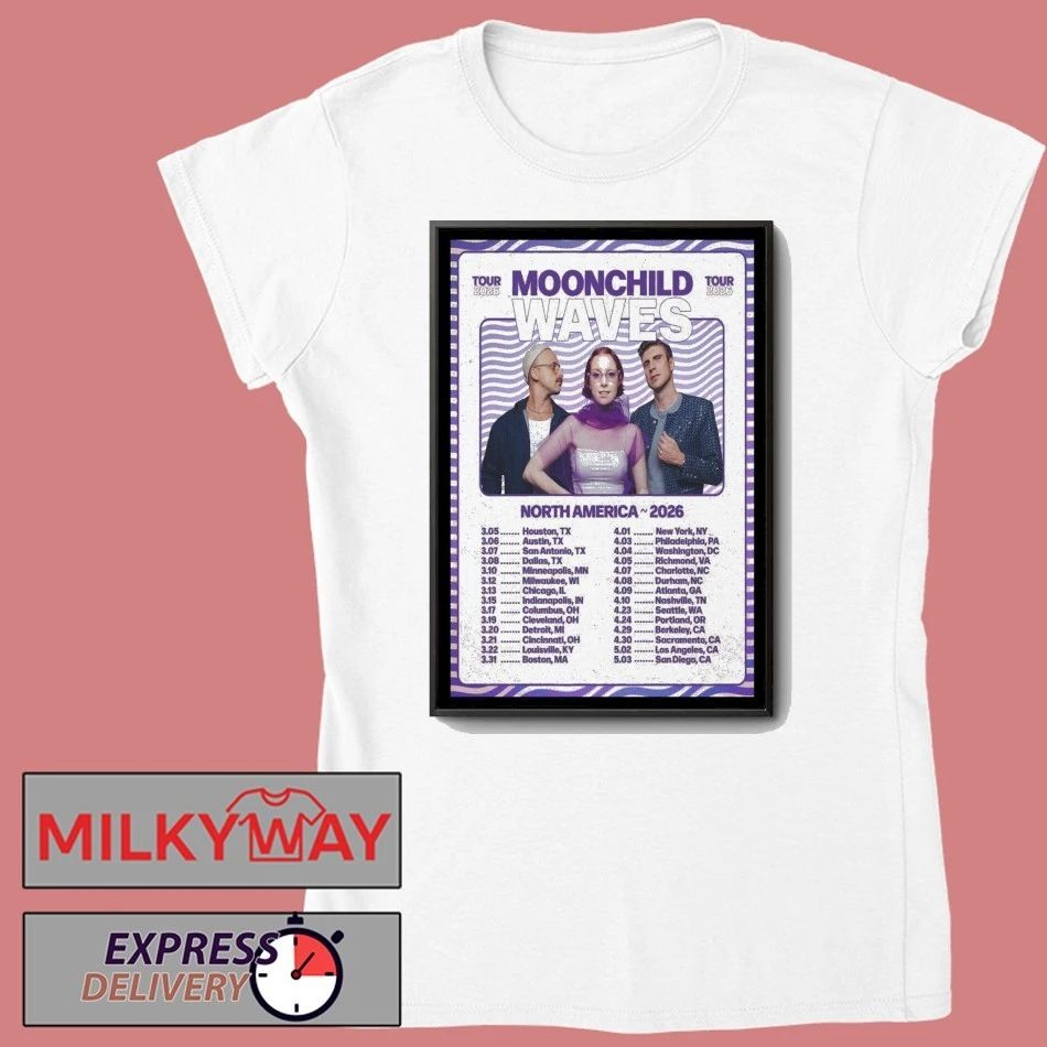 Moonchild North America Tour 2026 Poster shirt