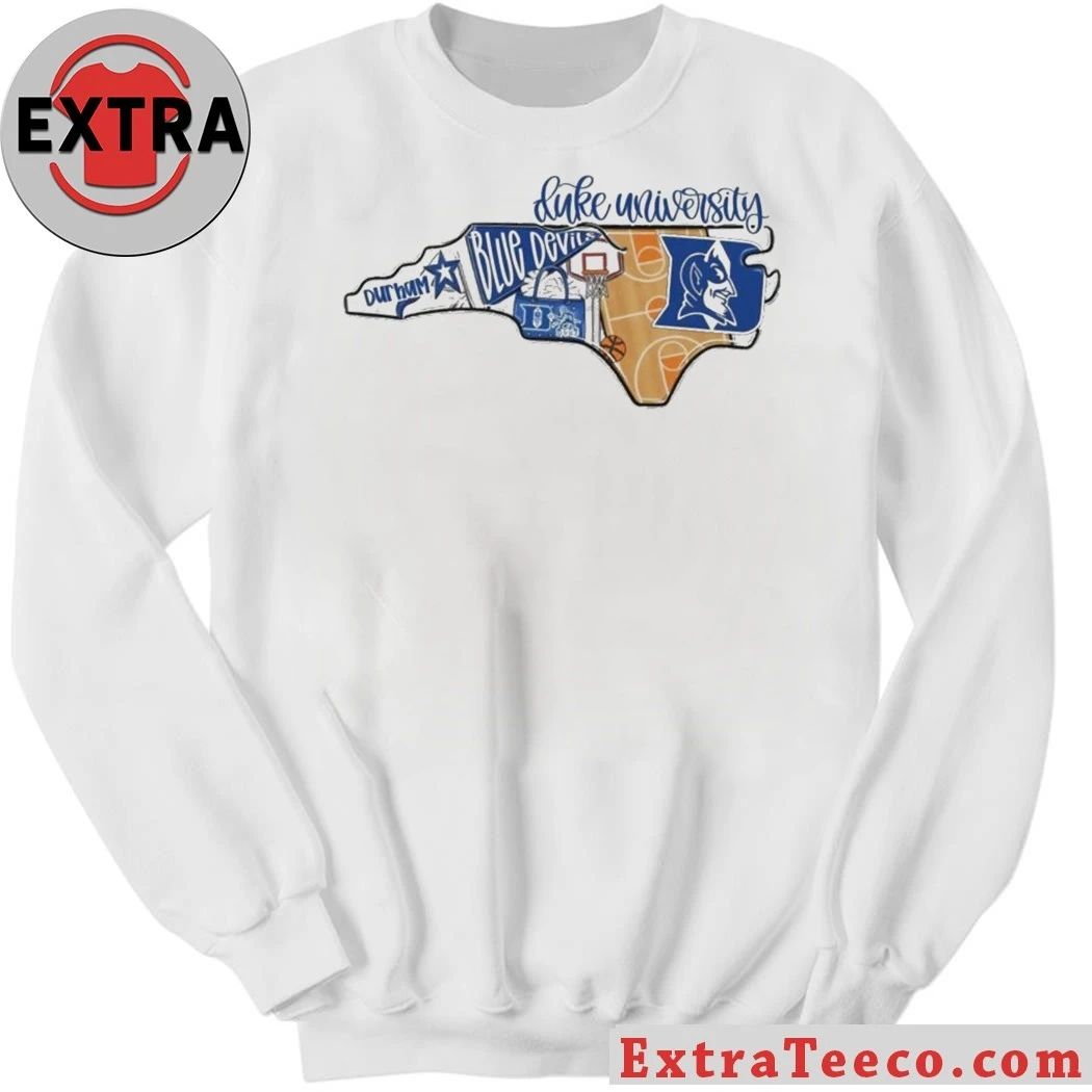 Duke University Inspired North Carolina Comfort Colors Shirt