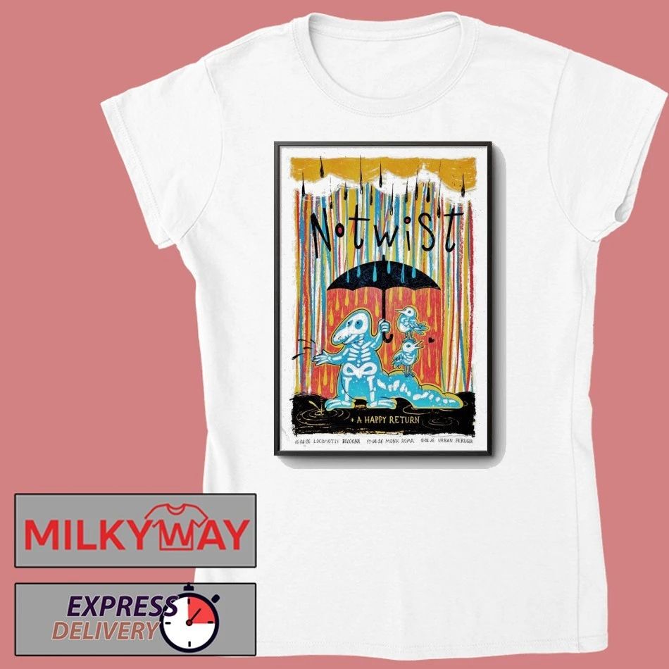 Notwist Roma Italy, April 17 2026 Poster shirt