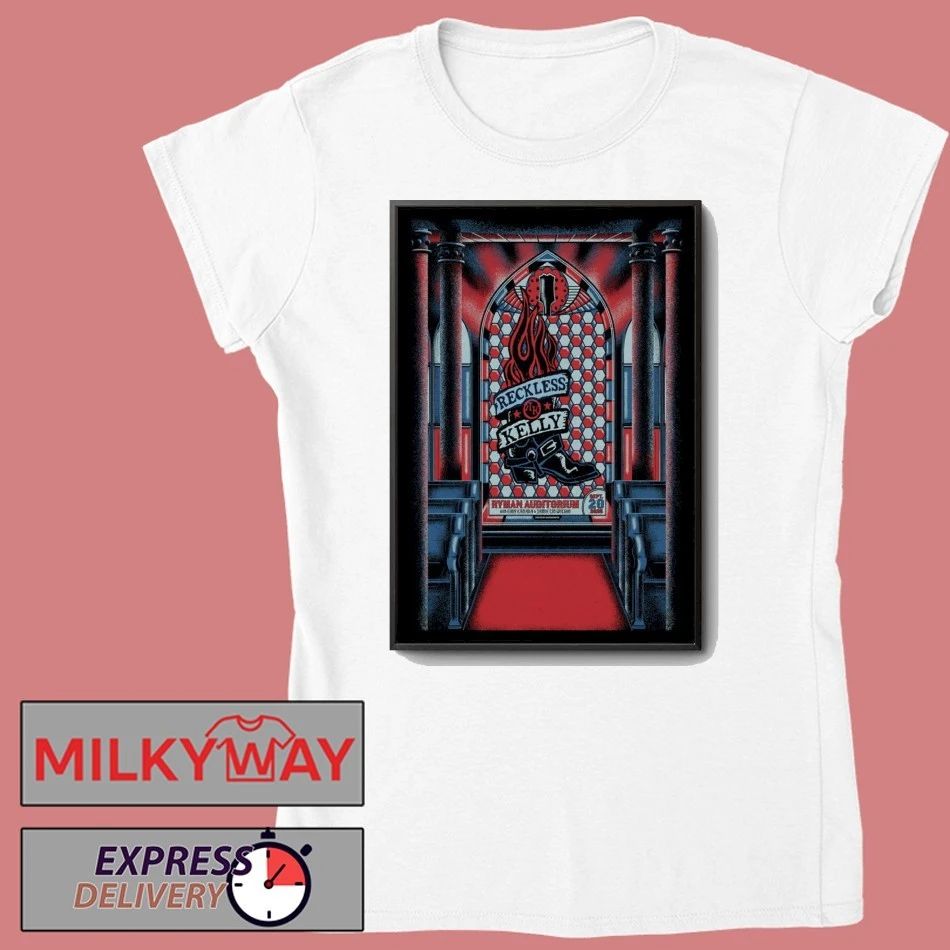 20 Sept 2025 Reckless Kelly Nashville, TN Show Poster shirt