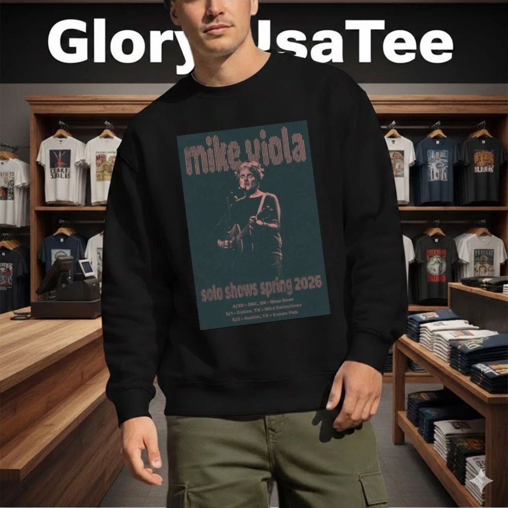 Mike Viola Solo Spring 2026 Tour Shirt