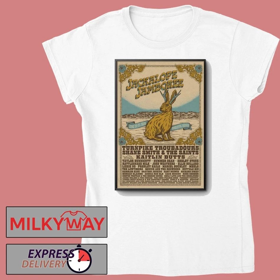 Jackalope Jamboree Event Pendleton OR Jun 25-27 2026 Poster shirt