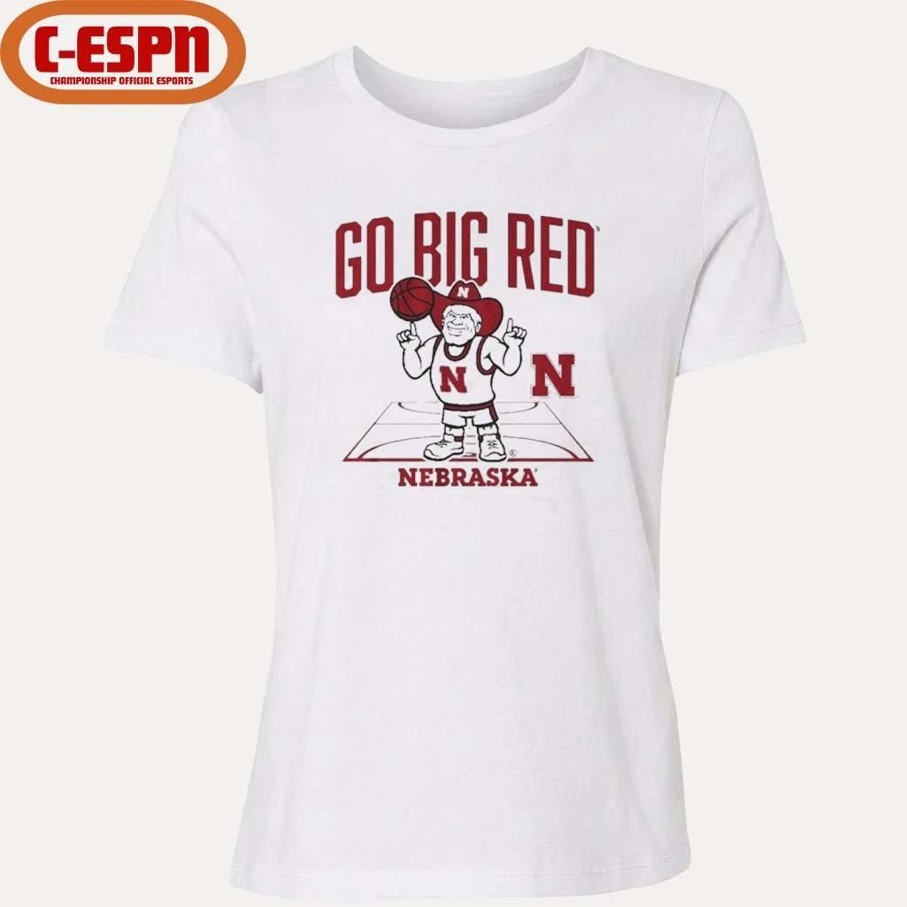 Nebraska Basketball Herbie Mascot Shirt