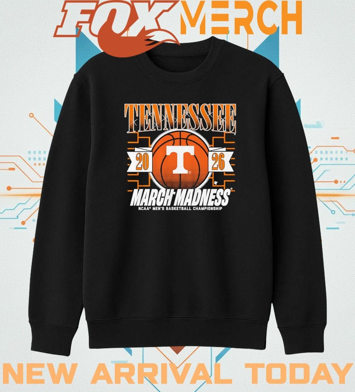 Tennessee Volunteers Men’s Basketball 2026 March Madness t-shirt