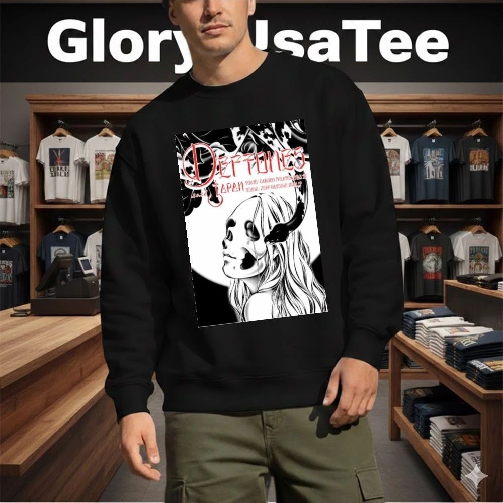 Deffones Japan Tour 2026 Poster Shirt