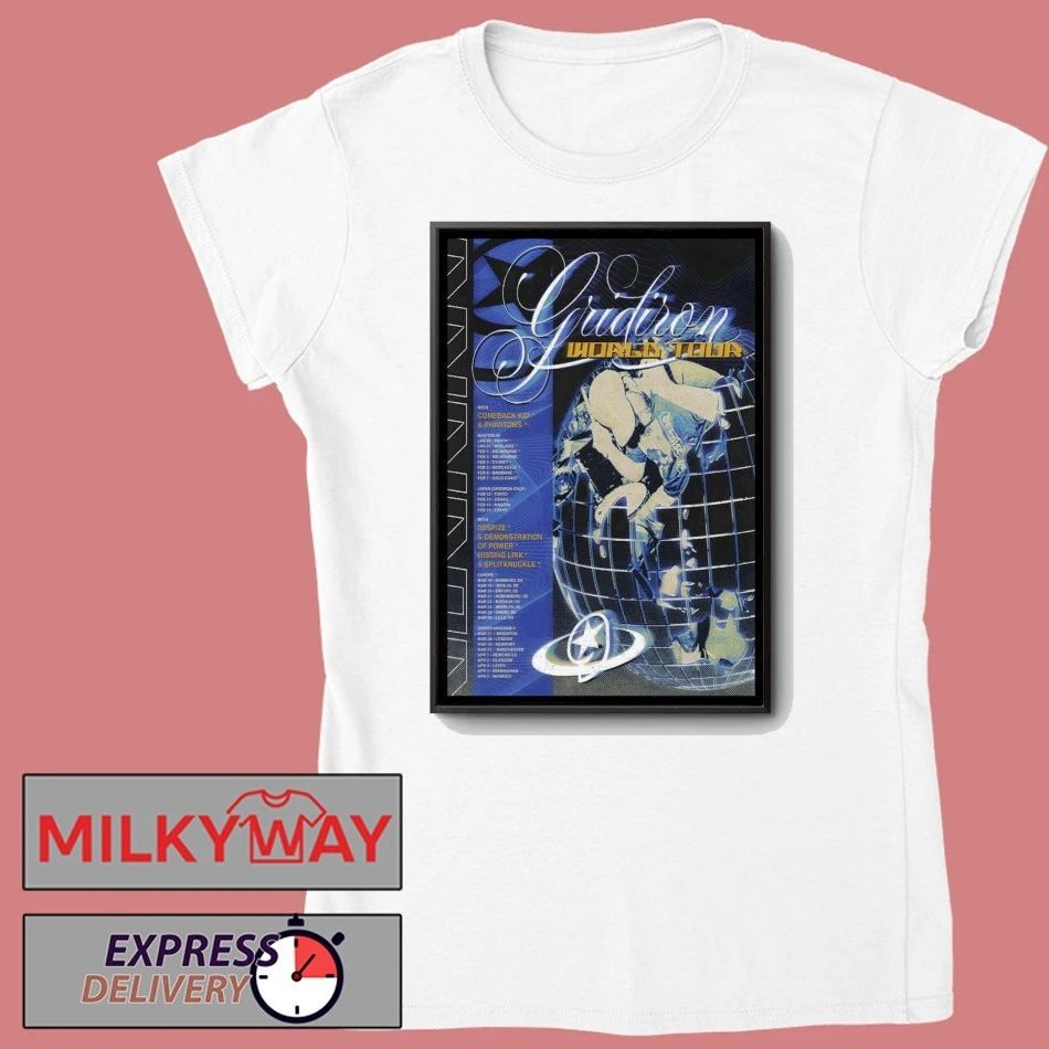 Gridiron World Tour 2026 Poster shirt
