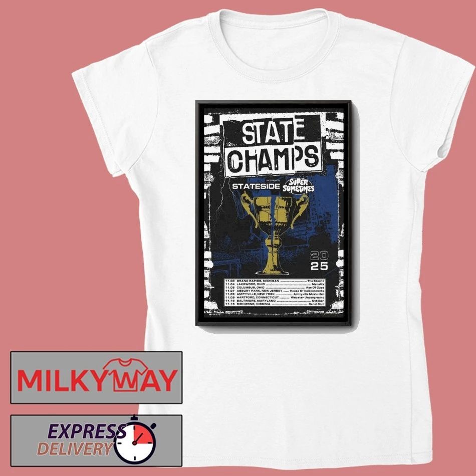 State Champs November 2025 Concert Poster shirt