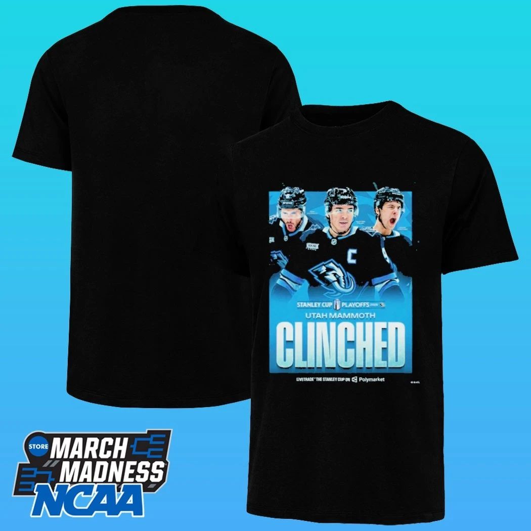 Utah Mammoth Clinched Stanley Player Of Team Player 2026 Shirt