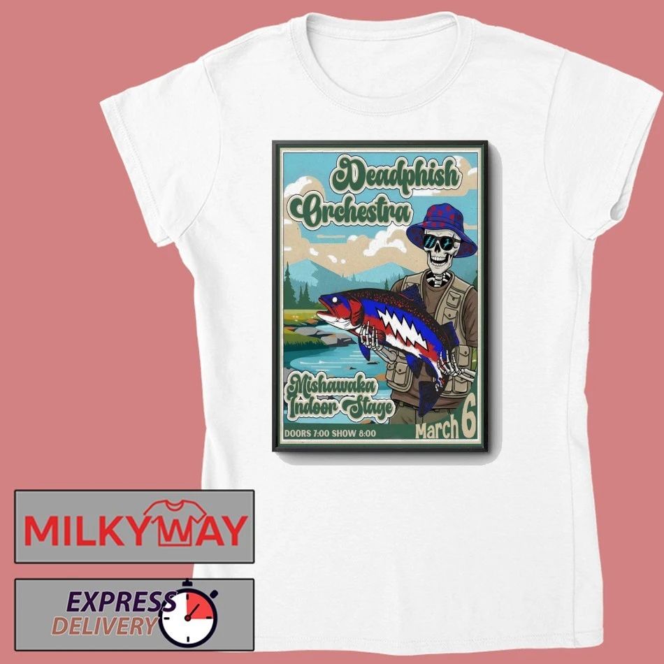 Deadphish Orchestra Tour Bellvue CO Mar 6 2026 Poster shirt