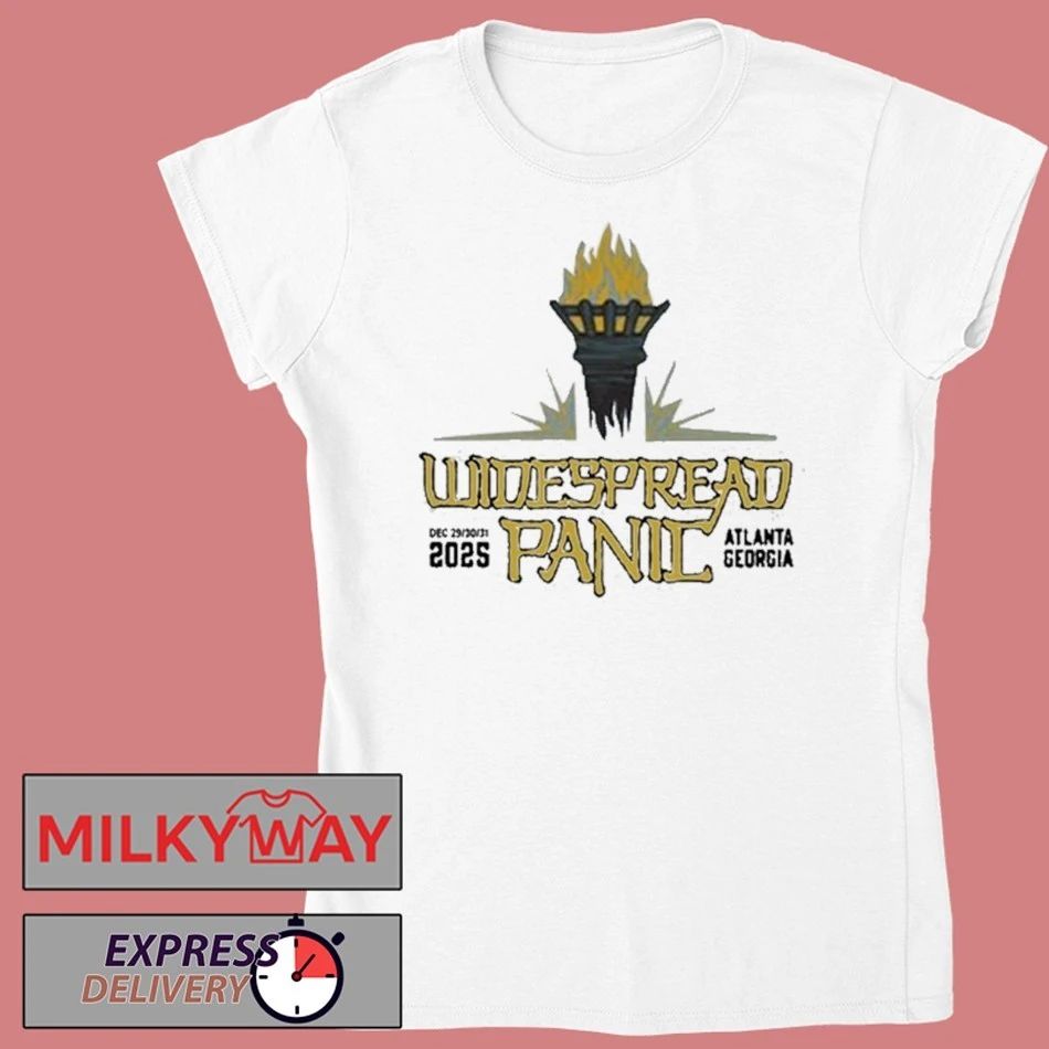 Widespread Panic 2025 Atlanta shirt