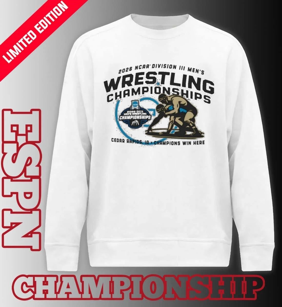 2026 NCAA Division III Wrestling Championships Shirt