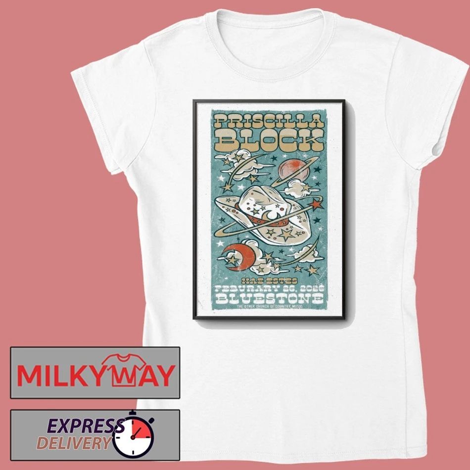 Priscilla Block Columbus OH February 26 2026 Poster shirt