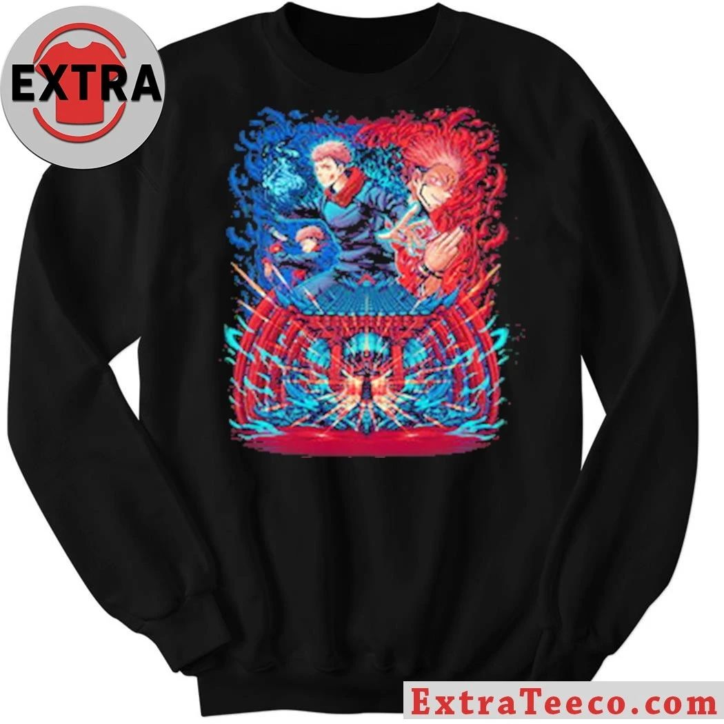 Jujutsu Kaisen Yuji Itadori And Ryomen Sukuna Void Possession T-shirt