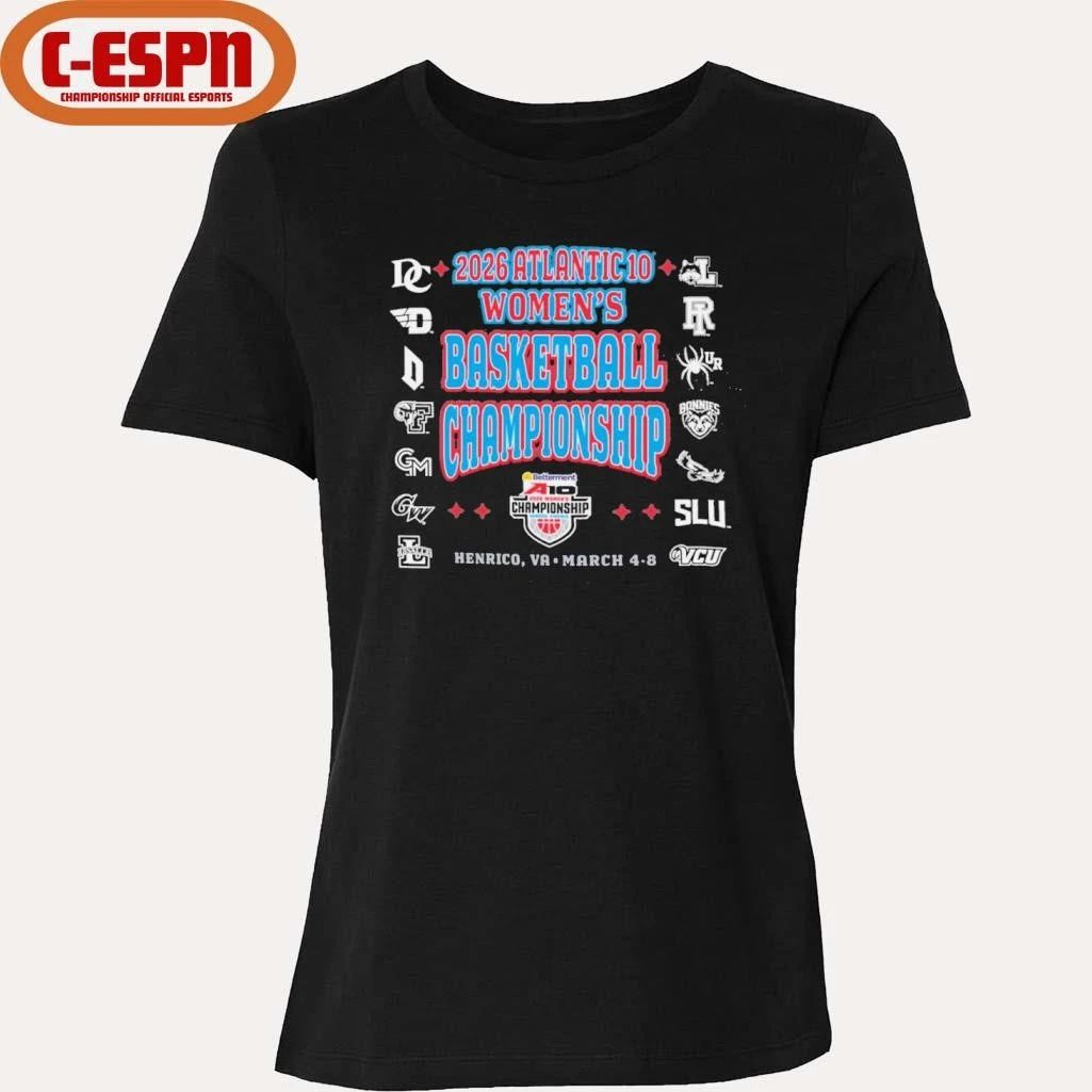 2026 A-10 Women’s Basketball Championship T-Shirt